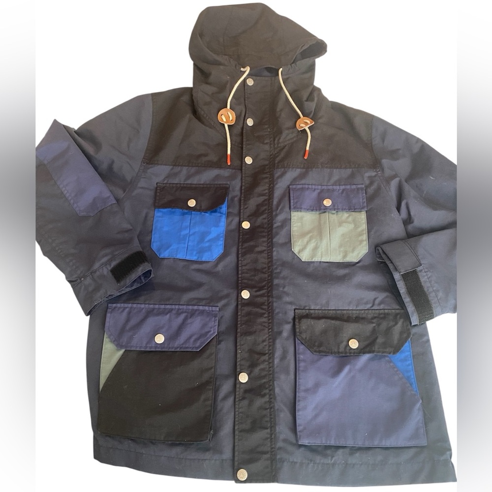 Poler Draft Jacket , Navy Blue, Water-resistant , Camping, Outdoors, Streetwear - Picture 2 of 16